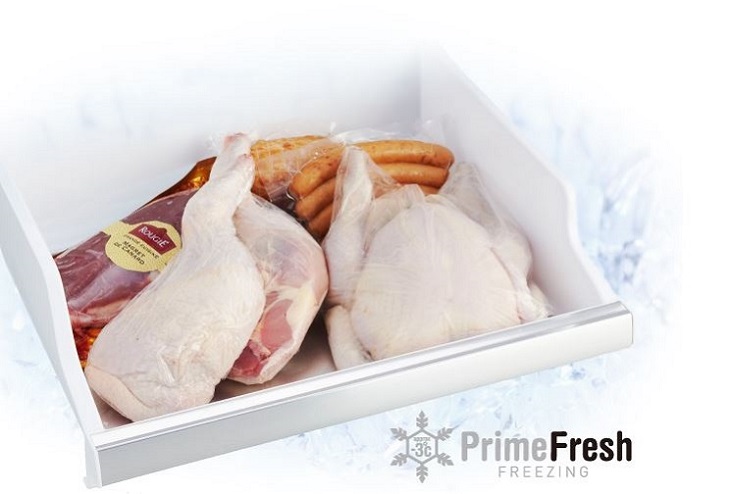 Ngăn Prime Fresh bảo quản thực phẩm không cần rã đông