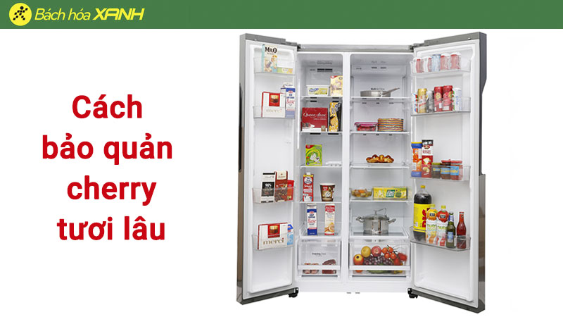 Bảo quản cherry tươi lâu