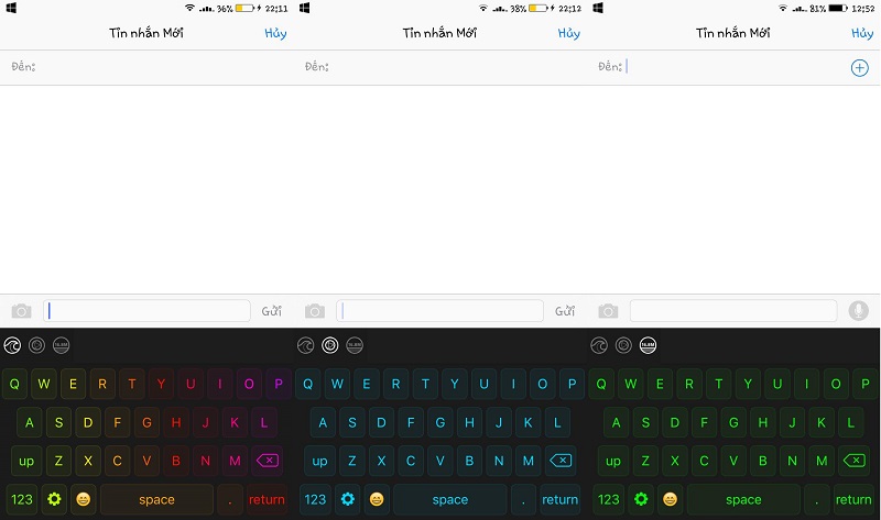 Cách mang bàn phím LED RGB cực chất lên lên iPhone