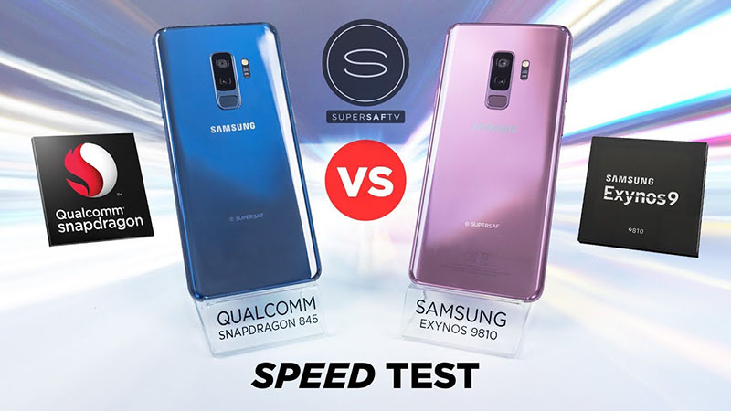 Qualcomm Snapdragon 845 vs Exynos 9810