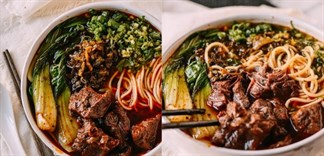 Phở bò Đài Loan lạ mà quen