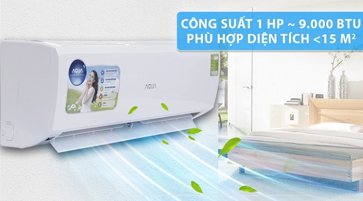 Máy lạnh AQUA 1 HP AQA-KCR9JA