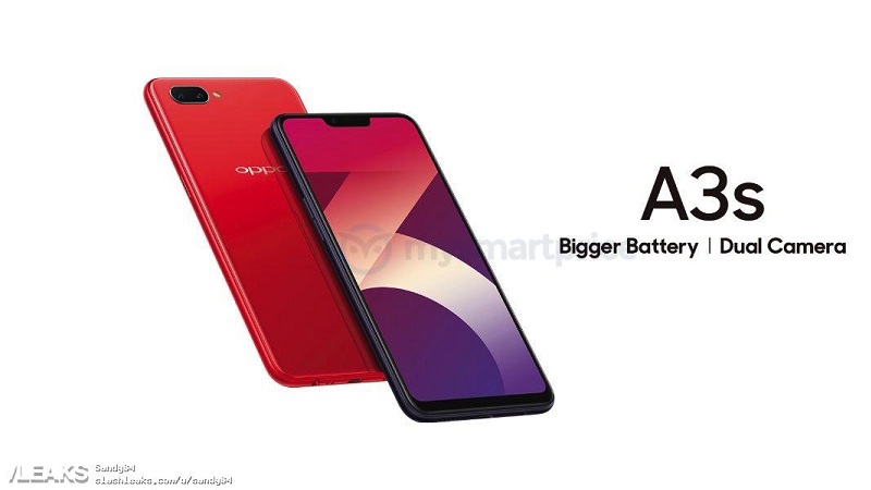 OPPO A3s lộ thông số cấu hình và thiết kế, có thể sắp ra mắt OPPO A3s lộ thông số cấu hình và thiết kế, có thể sắp ra mắt