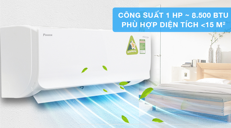 Điều hòa Daikin Inverter 8500 BTU ATKC25TVMV