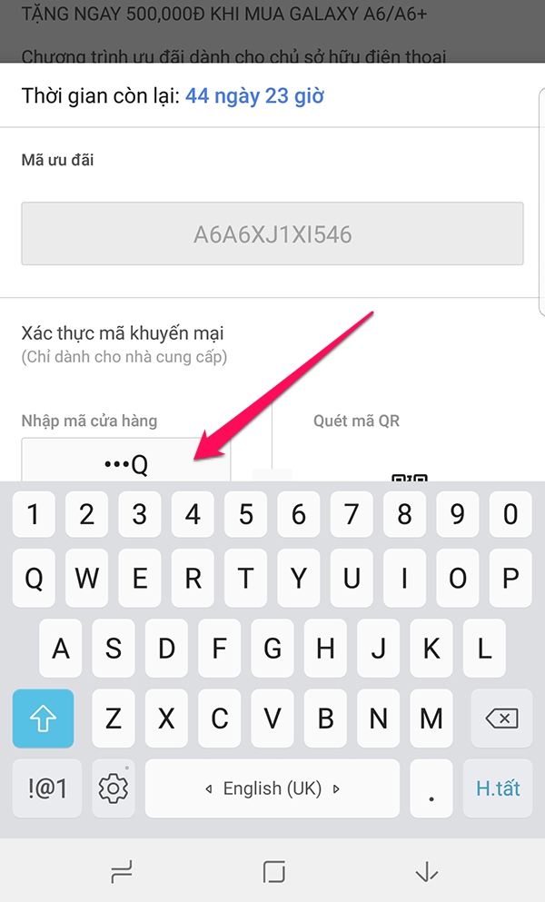 mua smartphone samsung giảm giá 