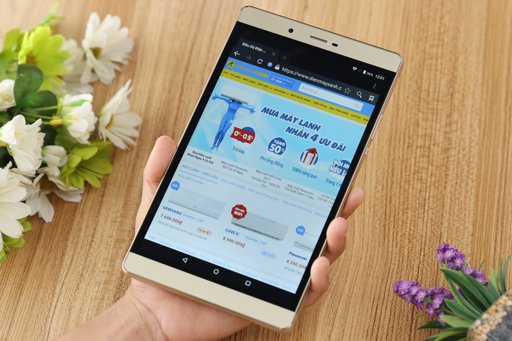 Máy tính bảng Mobell thiết kế đẹp mắt – màn hình hiển thị tốt