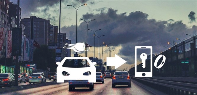 Quên chìa khóa ôtô trong xe, không lo vì đã có Smartphone mở thay bạn