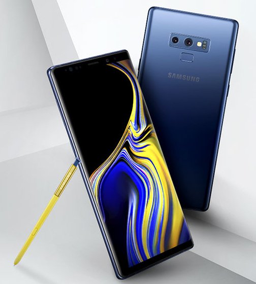 Kết quả hình ảnh cho Galaxy Note 9