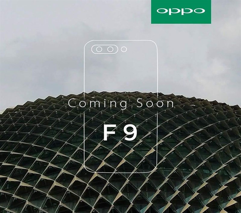 Sau thành công từ chiếc OPPO F7 tại Việt Nam, OPPO có thể sẽ ra mắt chiếc smartphone sở hữu camera kép mang tên OPPO F9 vào cuối tháng 8 này.