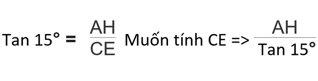 Công thức tính khoảng cách