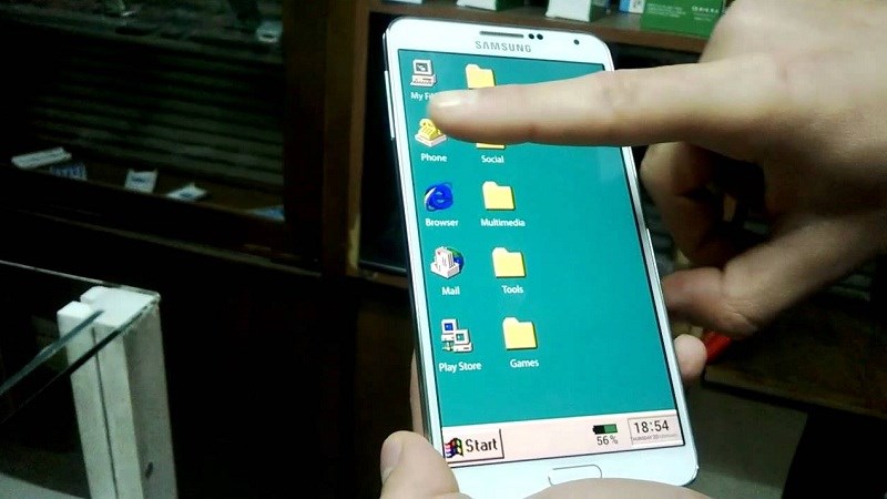 Theme Windows 95 cho Android