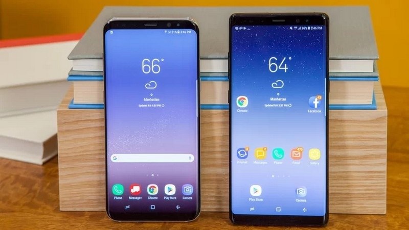 Galaxy S8 và Galaxy Note 8 Galaxy Note 8 vs Galaxy S8