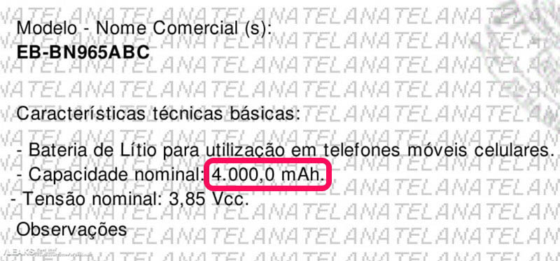 Galaxy Note 9 sẽ có pin 4.000 mAh: Thông tin Äã ÄÆ°á»£c ANATEL xác nháºn