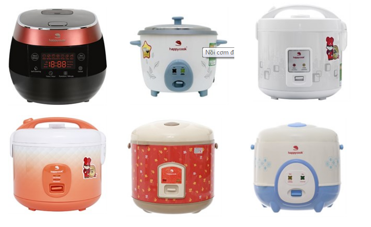 Nồi cơm điện Happycook của nước nào? Có tốt không?