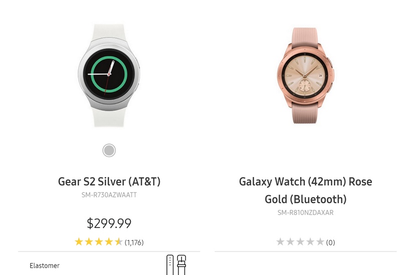 Galaxy Watch có mặt trên website của Samsung Galaxy Watch có mặt trên website của Samsung