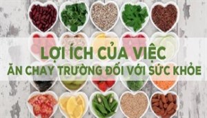 Lợi ích của việc ăn chay trường đối với sức khỏe