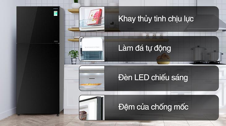 Một số tiện ích trên tủ lạnh Hitachi
