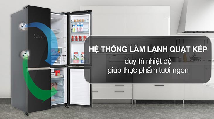 Các công nghệ làm lạnh trên tủ lạnh Hitachi giúp thực phẩm làm lạnh nhanh