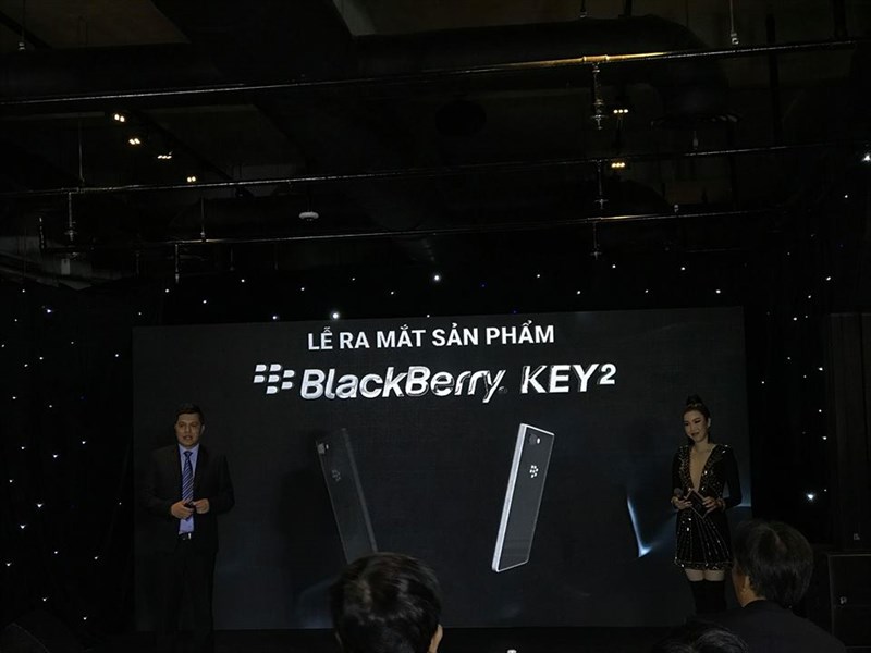 Hình ảnh tại sự kiện ra mắt Blackberry KEY2 tại Việt Nam