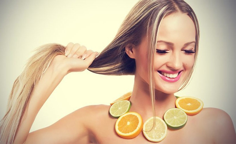 Vitamin C giúp tóc chắc khỏe Vitamin C giúp tóc chắc khỏe