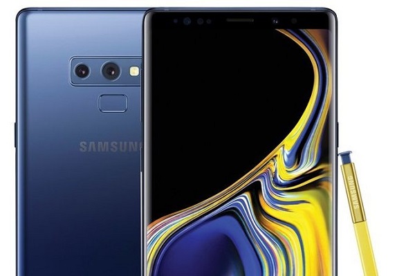 Hình ảnh render Galaxy Note 9 xanh biển sâu Hình ảnh render Galaxy Note 9 xanh biển sâu