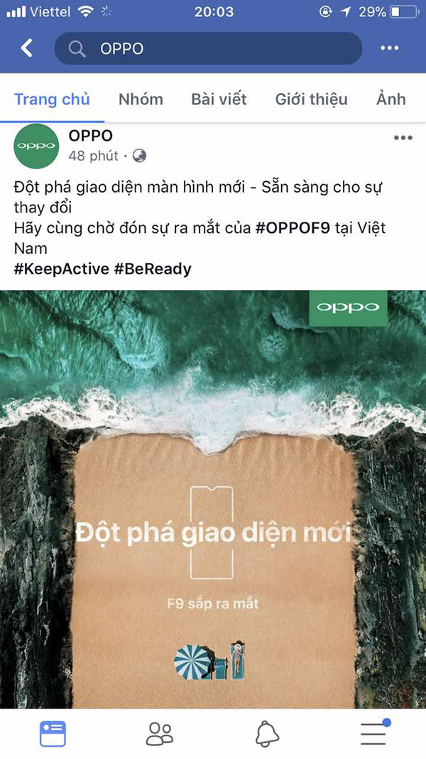 OPPO F9 Việt nam OPPO F9 Việt nam