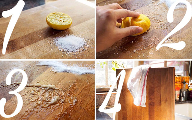 cách vệ sinh thớt gỗ cách vệ sinh thớt gỗ