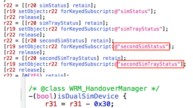 Những đoạn mã trong iOS 12 beta 5 cho thấy iPhone sẽ hỗ trợ 2 SIM