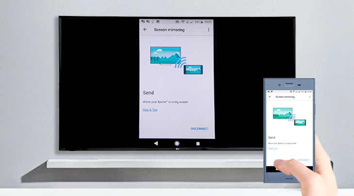 Cài đặt chiếu màn hình hoàn thành