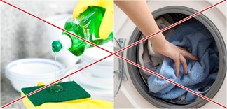 5 điều bạn nên tránh làm với nước rửa chén
