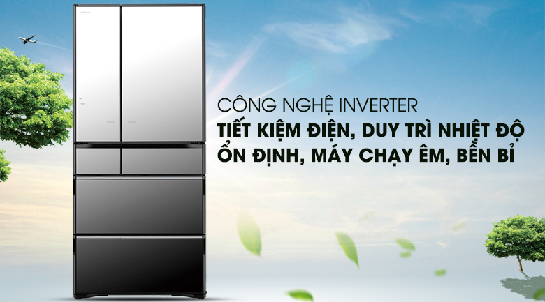 Công nghệ inverter chạy êm ái, không gây tiếng ồn