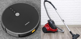 So sánh máy hút bụi thông thường và máy hút bụi thông minh