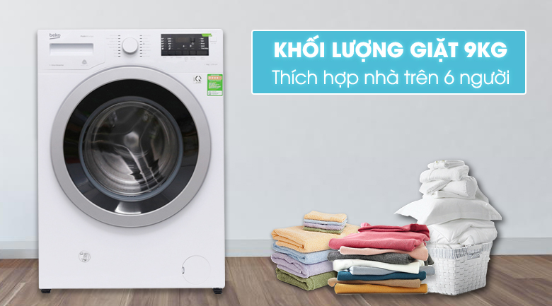 Máy giặt Beko inverter 9 kg WMY 91283 PTLB2