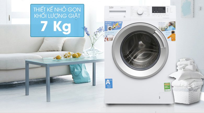 Máy giặt Beko Inverter 7 kg WTE 7512 XS0