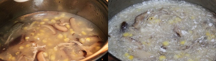 Bước 4 Nấu súp gà nấm hương Súp gà