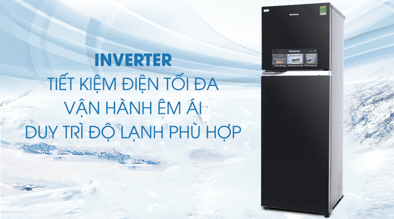 Tủ lạnh Panasonic inverter 303 lít NR-BL348PKVN