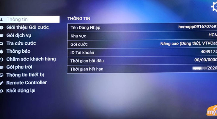 Cách nhận khuyến mãi ứng dụng MyTV trên tivi Samsung 2020 - Thông tin