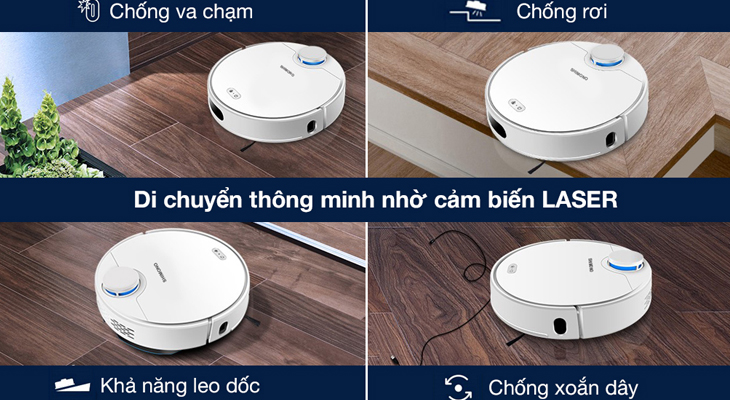 Robot hút bụi lau nhà Shimono ZK902