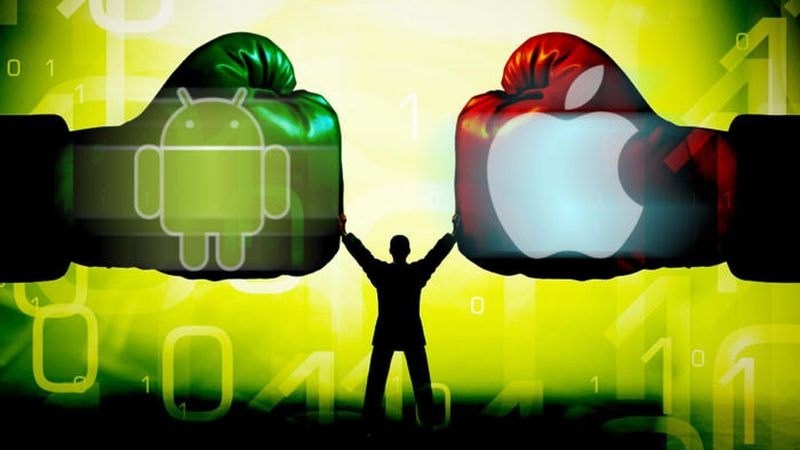 Thị phần iOS bỏ xa Android tại thị trường Mỹ Thị phần iOS bỏ xa Android tại thị trường Mỹ