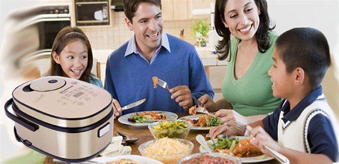 Top 5 nồi cơm điện tử giá rẻ nấu được cơm cháy tự động, tha hồ ăn kho quẹt