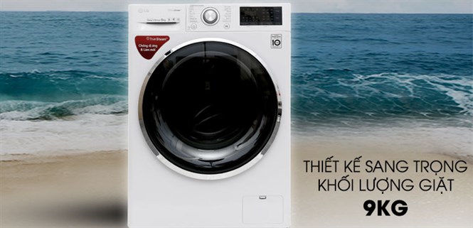Đánh giá máy giặt LG Inverter 9 kg FC1409S2W