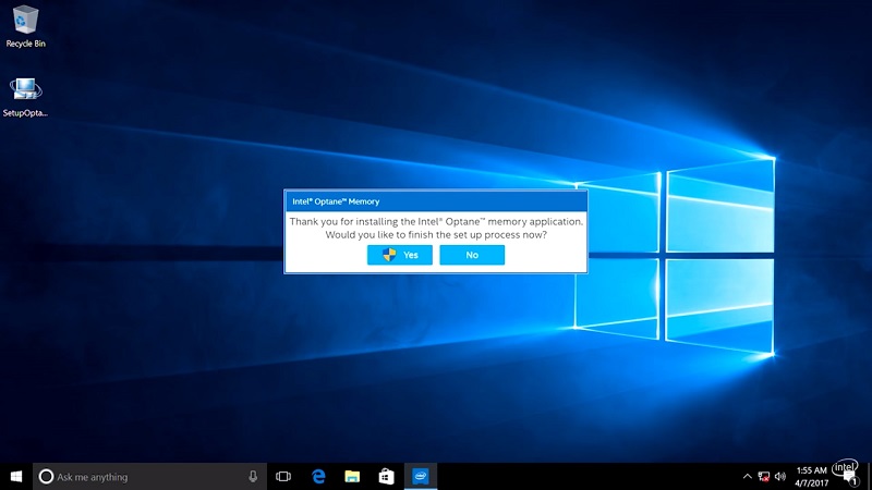 Cách cài đặt Intel Optane Memory cho PC và laptop