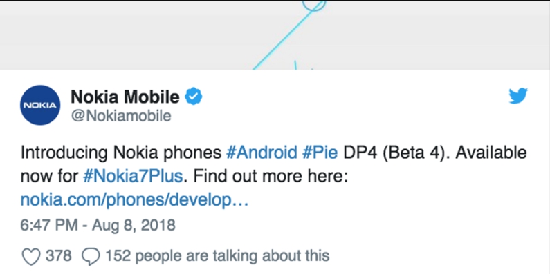 Nokia công bố & Plus được chạy Android 9.0 beta 4