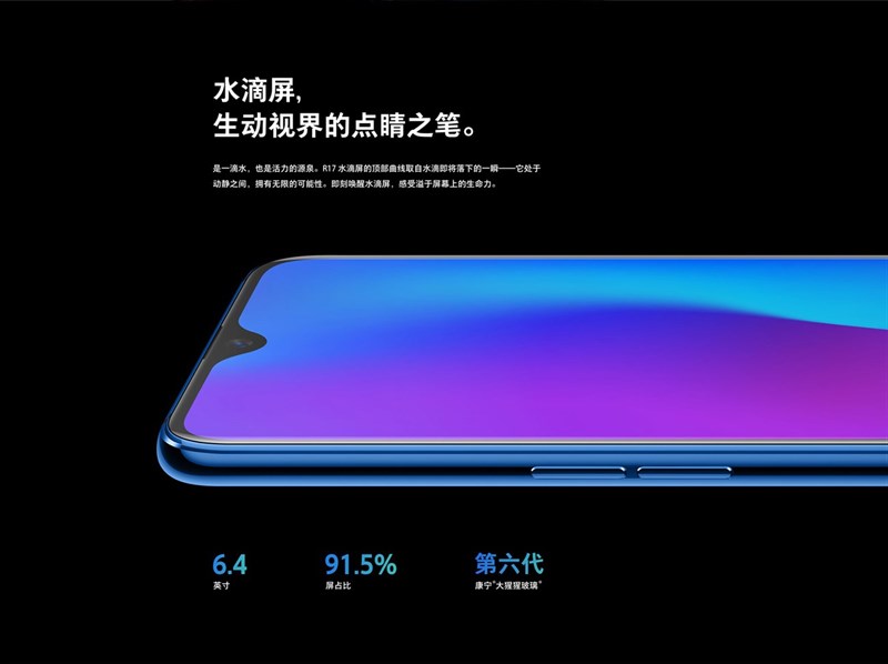 Màn hình OPPO R17