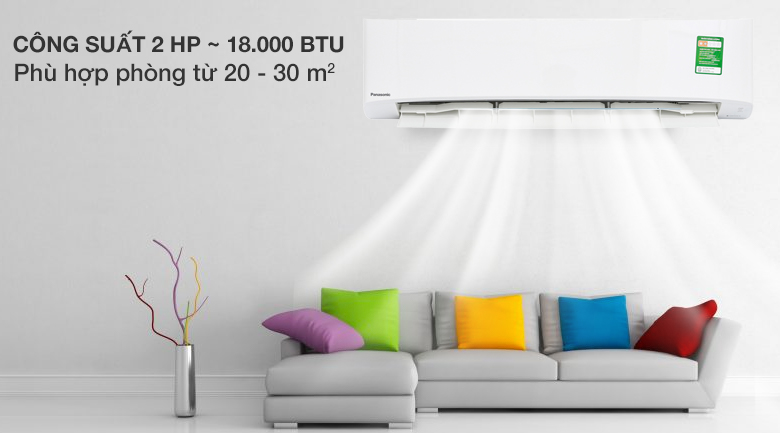 Máy lạnh Panasonic 2 HP CU/CS-N18UKH-8 Mới 2018