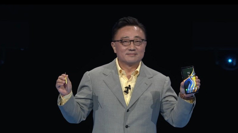 Koh Dong-jin trên tay Galaxy Note 9 và bút S Pen CEO Samsung Mobile, Koh Dong-jin trên tay Galaxy Note 9 và bút S Pen