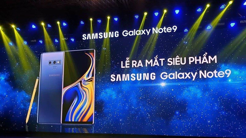 Note 9 ra mắt Việt Nam