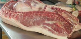 Giá heo hơi trong nước tăng cao, cẩn trọng thịt nhập lậu kém chất lượng