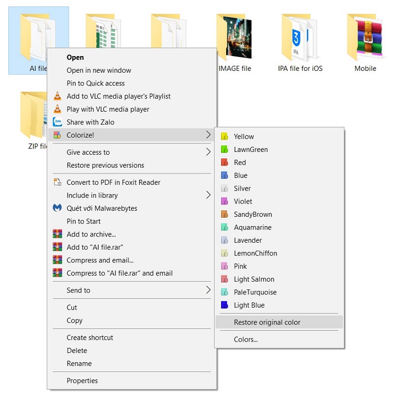 Cách Đổi Màu Thư Mục Trên Windows 10 Cực Kỳ Đẹp Mắt Và Dễ Làm