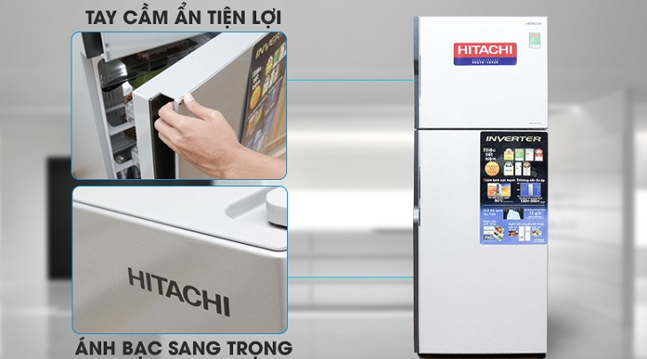 Thiết kế của tủ lạnh Hitachi R-H310PGV4